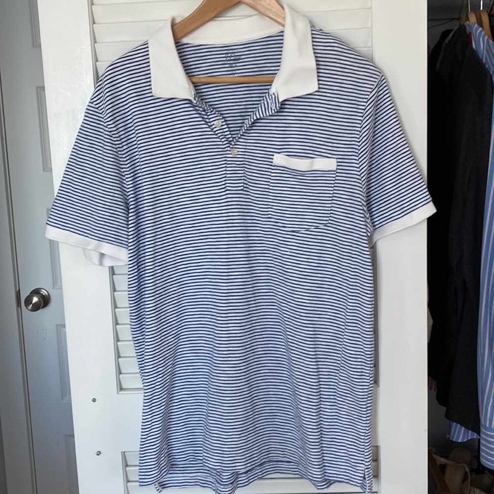 Mens Lg J crew polo